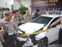 Mahasiswa Pelaku Tabrak Lari di Malang Minta Maaf, Ngaku Mabuk Saat Nyetir