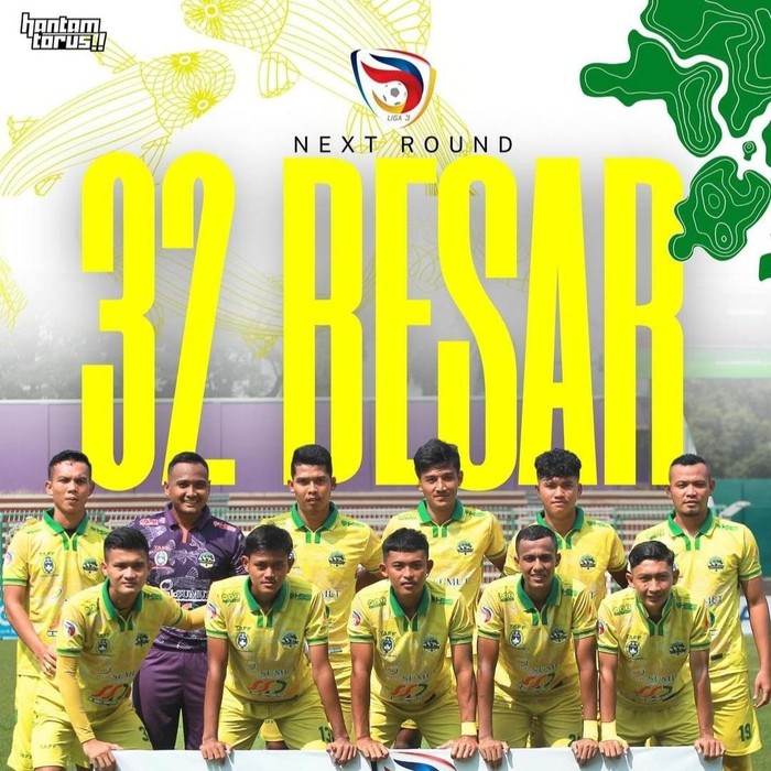 Tim Labura Hebat FC lolos ke babak 32 besar Liga 3 putaran nasional (Dok. Instagram @laburahebat.fc)