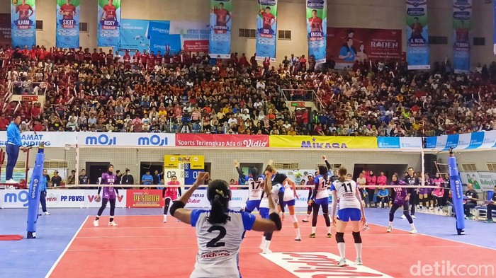 Tim putri Jakarta BIN Vs Jakarta Pertamina Enduro