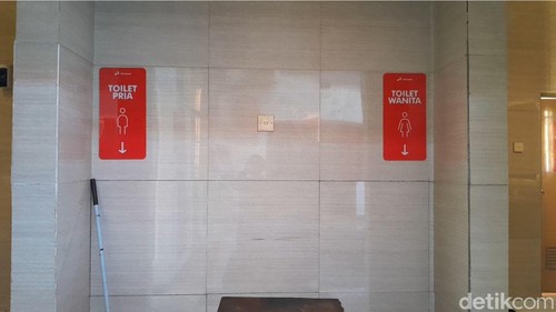 Toilet SPBU di Demak yang viral karena pegawainya dituduh mengintip wanita, Jumat (10/5/2024).