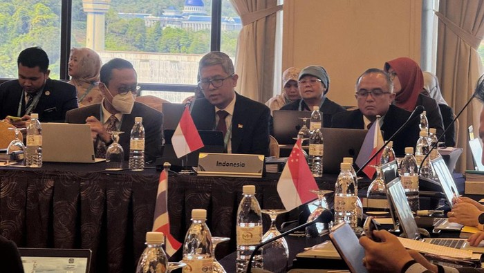 Usulan dan perkembangan tersebut dipaparkan oleh Lollan Panjaitan, Sekretaris Direktorat Jenderal Perhubungan sebagai pimpinan delegasi Republik Indonesia.