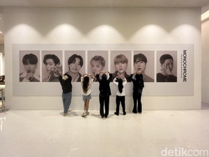 Spot Foto yang Paling Asyik di BTS POP-UP MONOCHROME IN Jakarta
