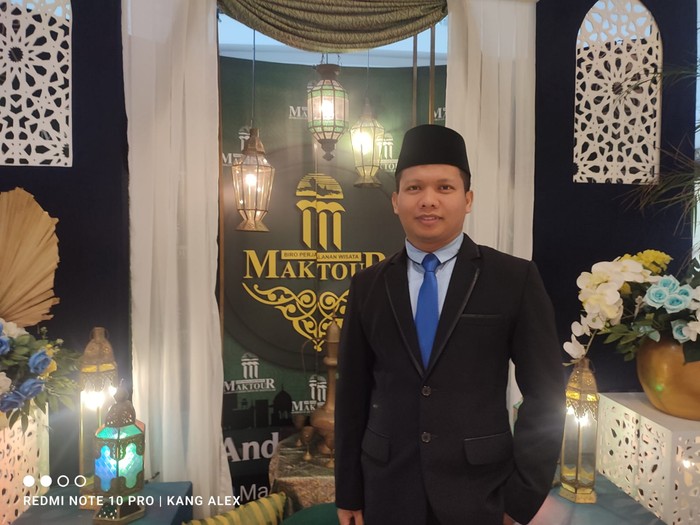 Burhan Ali, Lc, muthowif Maktour
