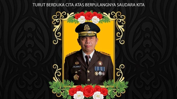 Jenazah Jaksa Agung Muda Tindak Pidana Umum Fadil Zumhana Beristirahat Abadi di Pekuburan Poncol Bekasi