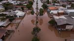 Foto Udara Terkini Banjir di Brasil