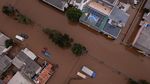 Foto Udara Terkini Banjir di Brasil