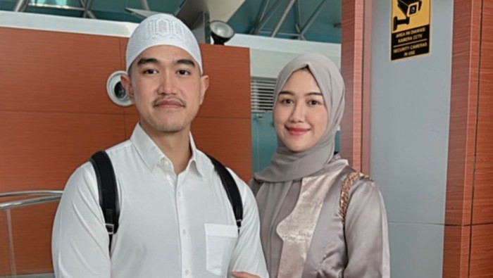 Kaesang Pangarep dan Erina Gudono
