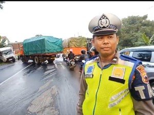 Laka Beruntun di Jalan Kudus-Pati, 2 Pemotor Dilarikan ke RS