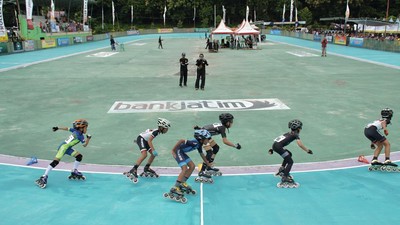 300 Atlet Ikuti Kejurnas Sepatu Roda di Lumajang