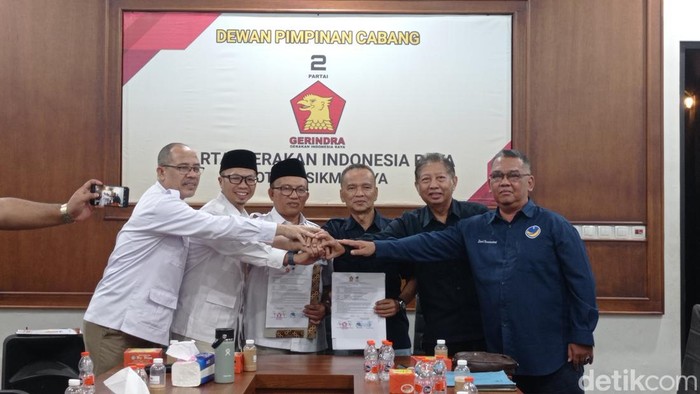 Partai Gerindra Kota Tasikmalaya menghimpun koalisi besar untuk Pilkada Kota Tasikmalaya.