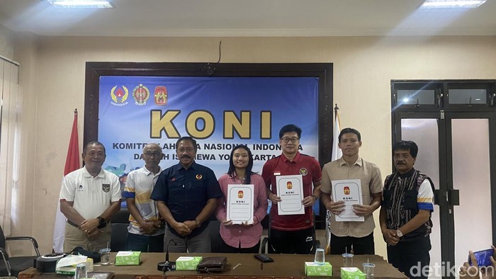 Pelepasan 2 wakil DIY ke ajang Asean Schools Games 2024, Sabtu (11/5/2024)