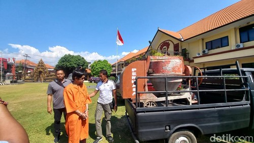 Pencuri mesin molen di Buleleng, Bali.