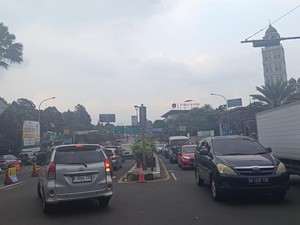 One Way Berakhir, Jalan Raya Puncak Bogor Dibuka 2 Arah