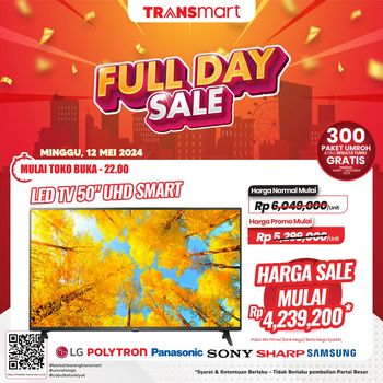 Transmart Full Day Sale 12 Mei 2024
