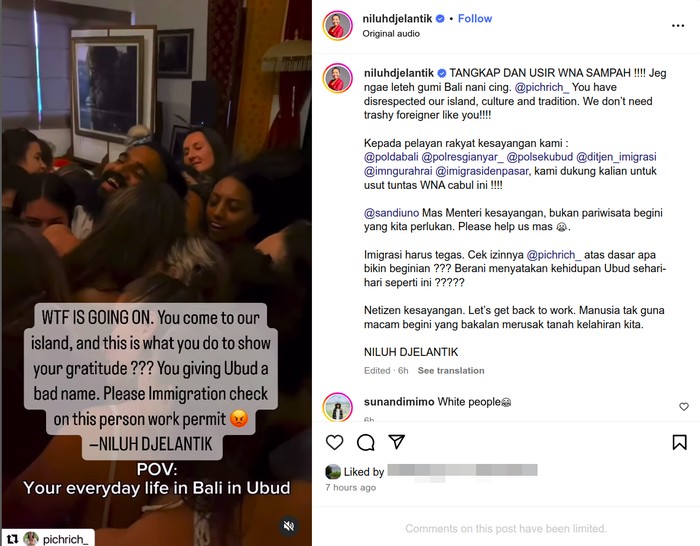 Turis cabul bikin sekte sesak di Bali