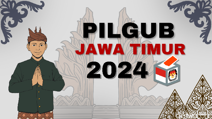 Ilustrasi Pilgub Jatim 2024