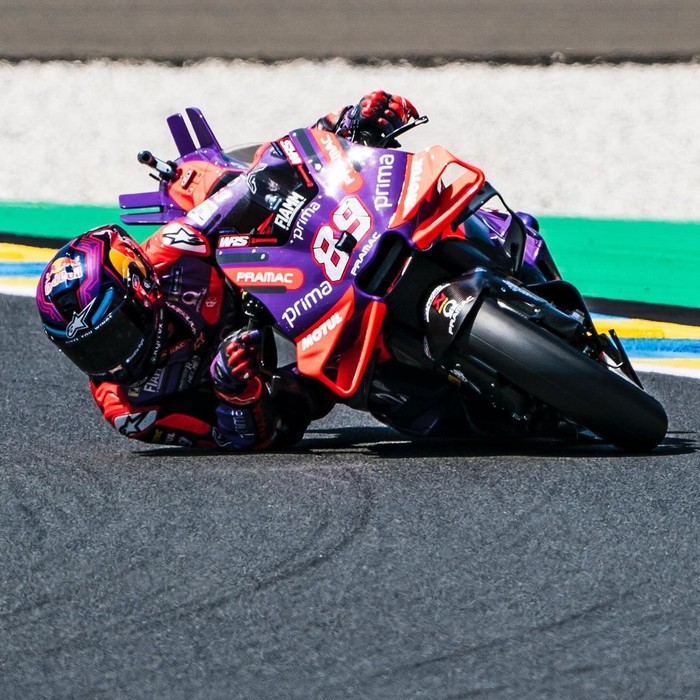Jorge Martin di MotoGP Prancis 2024