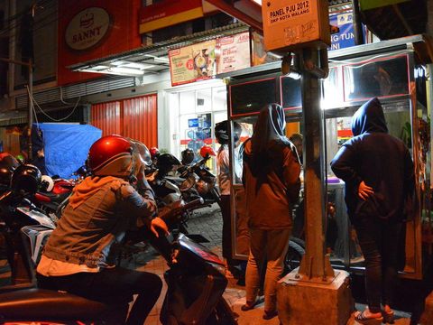 Kuliner kaki lima di Malang
