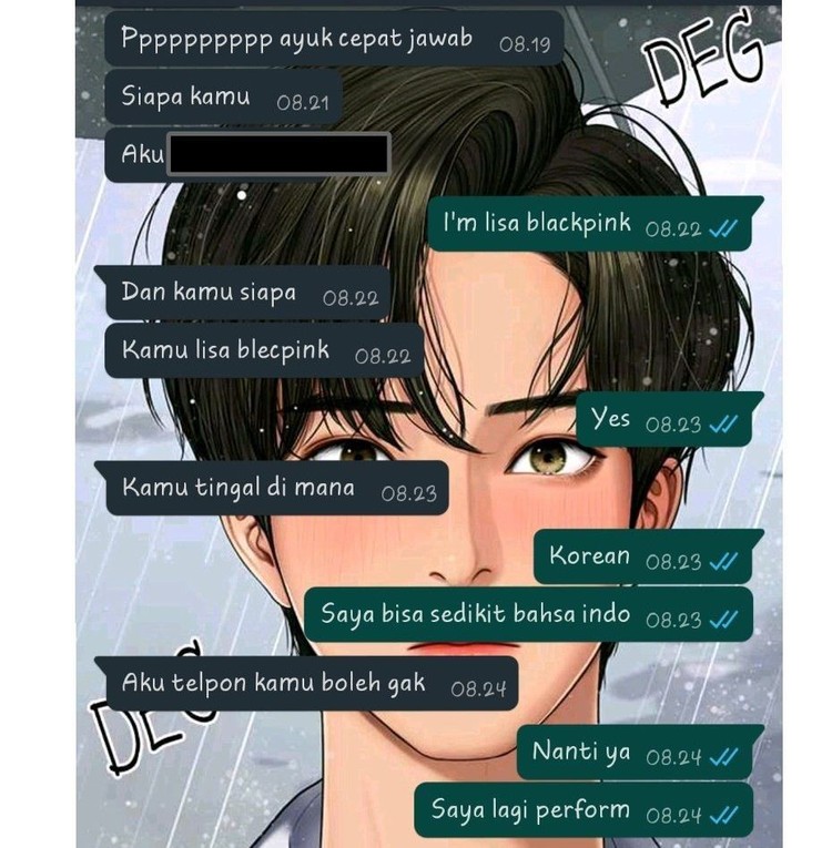 Kumpulan Chat Kocak Fans Kpop Bocil, Ada yang Ngaku Jadi Lisa Blackpink Kelakuan polos bocil memang suka bikin ngakak sendiri. Berikut ini contohnya. Yang lagi minum, awas nyembur.
