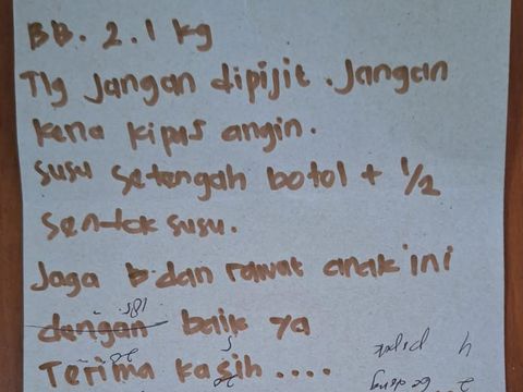Lokasi penemuan penemuan bayi lelaki beserta surat tulisan tangan di Kelurahan Cepu, Kabupaten Blora, Minggu (12/5/2024).
