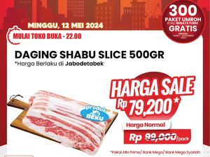 Merapat ke Transmart Full Day Sale! Aneka Daging Diskon Nggak Kira-kira