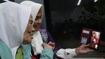 Momen Pelepasan Keberangkatan Kloter Pertama Jemaah Haji Indonesia