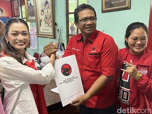 Putri Aria Bima Daftar Calon Wakil Wali Kota Solo Lewat PDIP