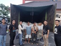 Truk Bermuatan 8 Ton Pasir Timah Ilegal Diamankan Polisi, 3 Orang Ditangkap