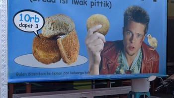 Bread Pitt. Foto: X/nocontextwarung