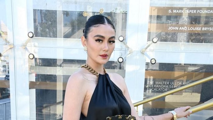 LOS ANGELES, CALIFORNIA - MAY 11: Agnez Mo attends Gold Gala 2024 at The Music Center on May 11, 2024 in Los Angeles, California.   Araya Doheny/Getty Images for Gold House/AFP (Photo by Araya Doheny / GETTY IMAGES NORTH AMERICA / Getty Images via AFP)