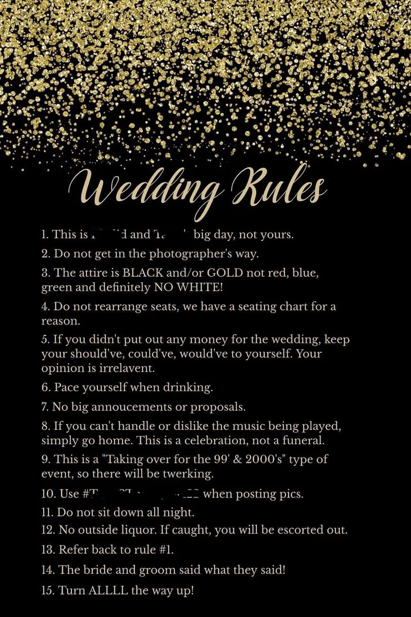 Aturan Pernikahan Viral.