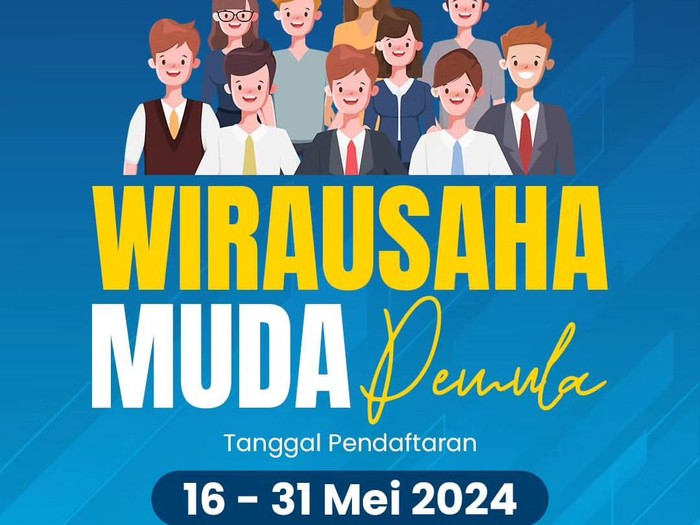 Dispora Jakarta buka prorga Wirausaha Muda Pemula 2024