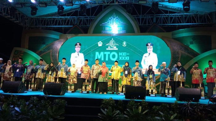 Ditutup Wabup Gresik, Ribuan Warga Banjiri Hari Terakhir MTQ XXXI