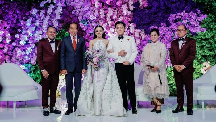 Gaya Artis Kondangan ke Pernikahan Mahalini dan Rizky Febian