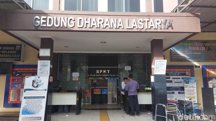 Gedung SPKT Polrestabes Palembang