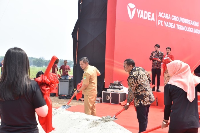 Groundbreaking PT Yadea