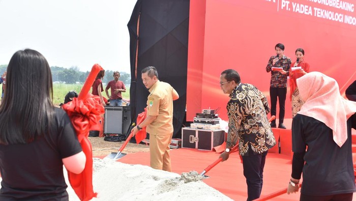 Groundbreaking PT Yadea