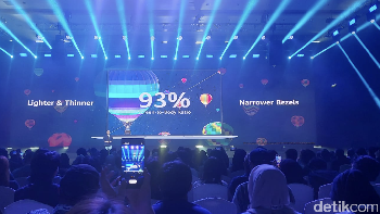 Ada pula laptop super langsing tapi canggih, Huawei Matebook X Pro. Foto: Fino/detikinet