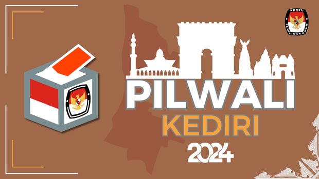 Ilustrasi Pilwali Kediri 2024