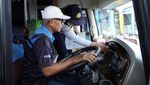 Jelang Liburan Sekolah, Polisi-Dishub Periksa Kelaikan Bus Pariwisata