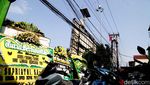 Karangan Bunga Pascakecelakaan Maut Subang Berjejer di SMK Depok