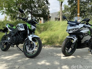 Harga Tembus Rp 149,9 Juta Banyak Dibeli Tunai, Ini Sisa Stok Kawasaki Ninja Listrik