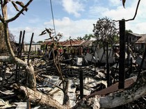 Kawasan Padat Penduduk di Palangka Raya Terbakar, 11 Rumah Hangus