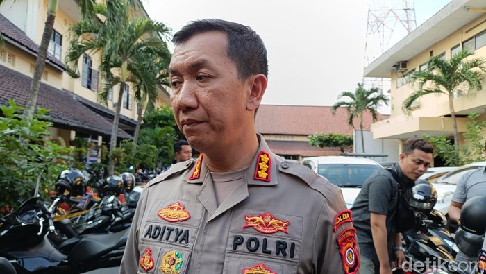 Kapolresta Jogja Kombes Pol Aditya Surya Dharma saat ditemui di Mapolresta Jogja, Senin (13/5/2024).