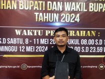 KPU Pandeglang Terima Berkas Dokumen Persyaratan 3 Bacabup Independen