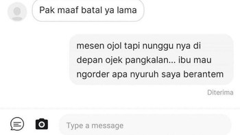 Geser dulu, Bu. Foto: X/txtdarigajelas  