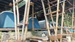 Foto: Glamping Pinggir Sungai di Sentul