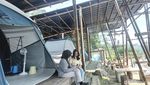 Foto: Glamping Pinggir Sungai di Sentul