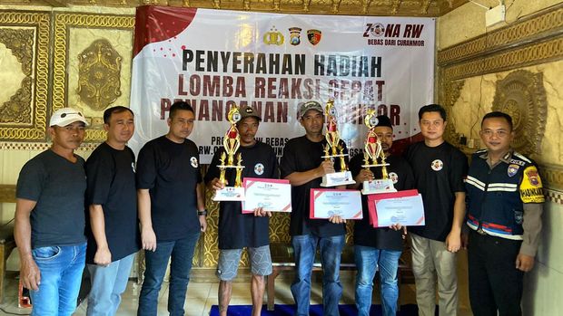 lomba reaksi cepat antisipasi kejahatan Dusun Bendungan, Desa Landungsari, Dau, Malang