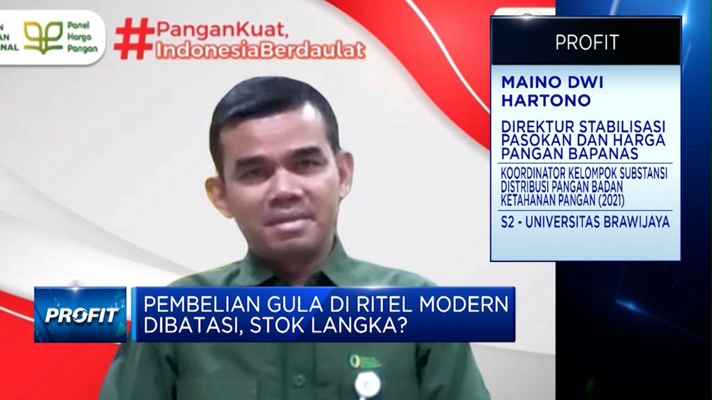 Maino Dwi Hartono, Direktur Stabilisasi Pasokan dan Harga Pangan Bapanas.